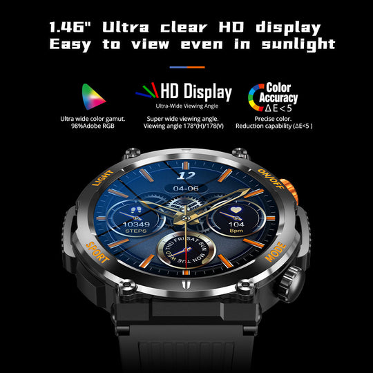 🔥Hot Sale🔥⌚2025 NEW-multifunctional Sports Outdoor Waterproof Smartwatch