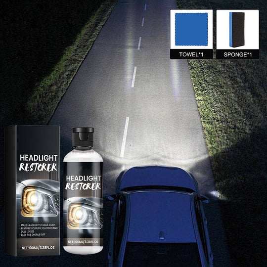 🔥Automotive Headlight Lens Restorer