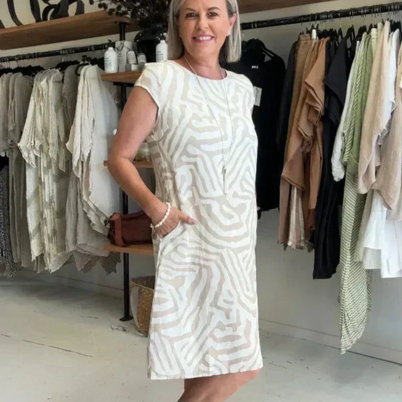 ✨Nouvelle robe imprimée décontractée style bohème vintage 2025💃