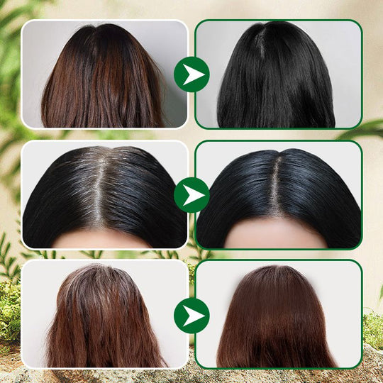 🌿Zomerse hete uitverkoop🌿Plantenextract Haarverzorging Bubble Dye Crème