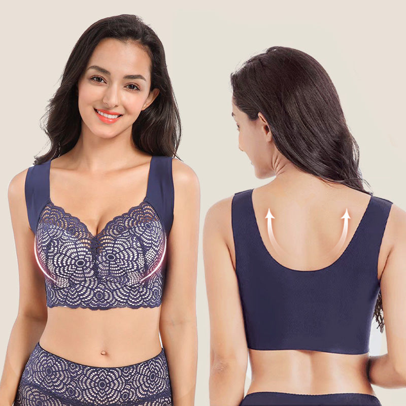 🤩LAST DAY SALE-50% OFF🔥Ultimate Lift & Support Lace Plus-Size Bra