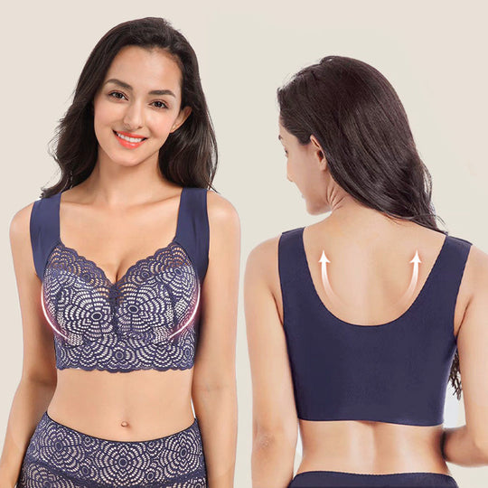 🤩LAST DAY SALE-50% OFF🔥Ultimate Lift & Support Lace Plus-Size Bra