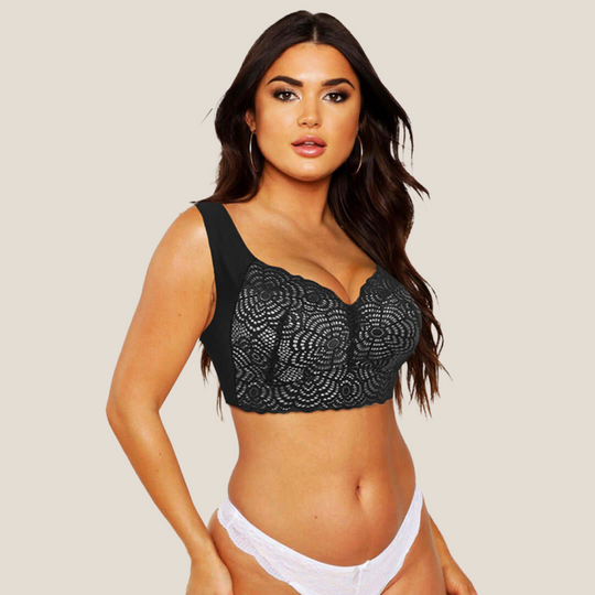 🤩LAST DAY SALE-50% OFF🔥Ultimate Lift & Support Lace Plus-Size Bra