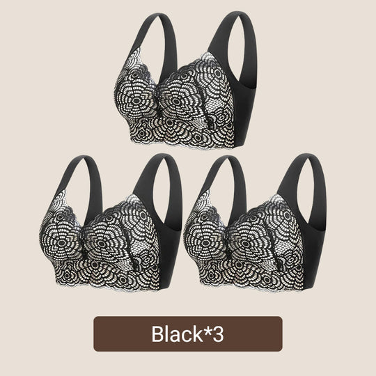 🤩LAST DAY SALE-50% OFF🔥Ultimate Lift & Support Lace Plus-Size Bra