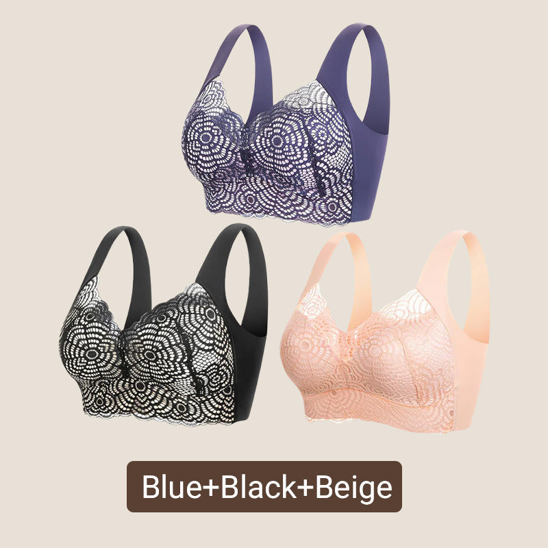 🤩LAST DAY SALE-50% OFF🔥Ultimate Lift & Support Lace Plus-Size Bra
