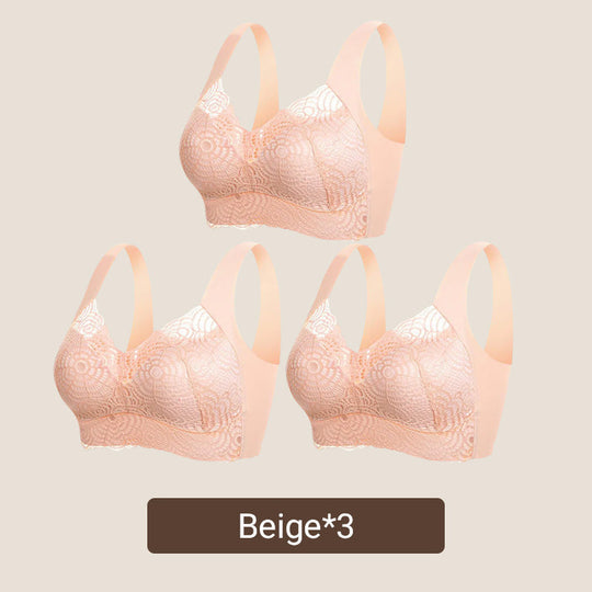 🤩LAST DAY SALE-50% OFF🔥Ultimate Lift & Support Lace Plus-Size Bra