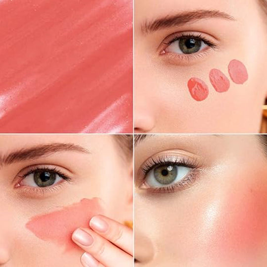 Smooth Liquid Face Blush with Air Cushion Applicator