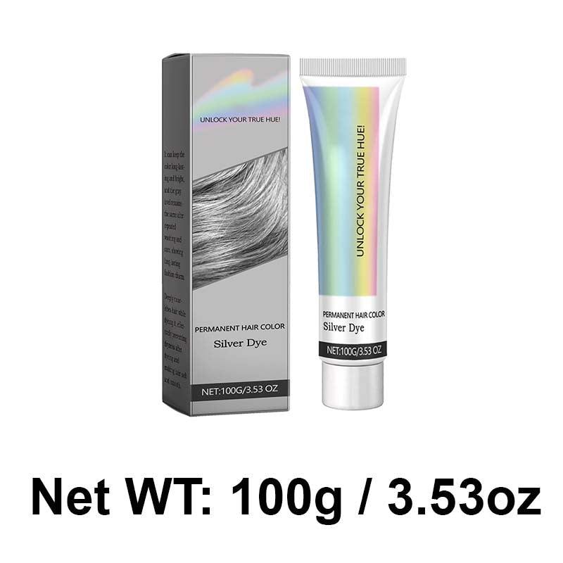 ⏳Limited-time 50% off⏰2-in-1 Silver Hair Dye with Natural Essence Extract🩶