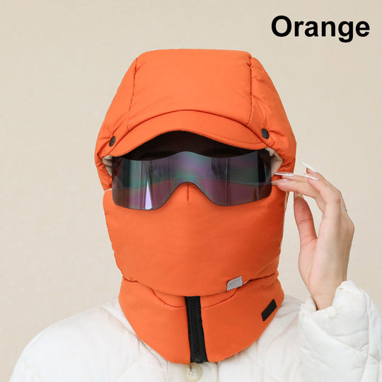 🔥 Christmas Sale🌟Windproof Full Cover Outdoor Mask with Glasses