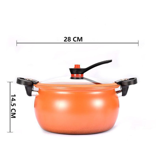 💯2025 HOT SALE -50% OFF🔥Large Capacity McRib Stone Micro-Pressure Cooker