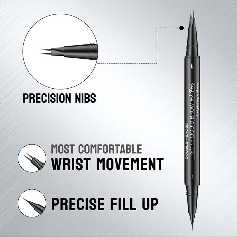 🔥NEUJAHRSANGEBOT 2025🔥 2-in-1-Microblading-Augenbrauenstift mit zwei Enden