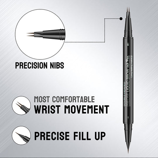 🔥NEUJAHRSANGEBOT 2025🔥 2-in-1-Microblading-Augenbrauenstift mit zwei Enden
