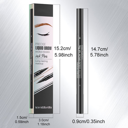 🔥NEUJAHRSANGEBOT 2025🔥 2-in-1-Microblading-Augenbrauenstift mit zwei Enden