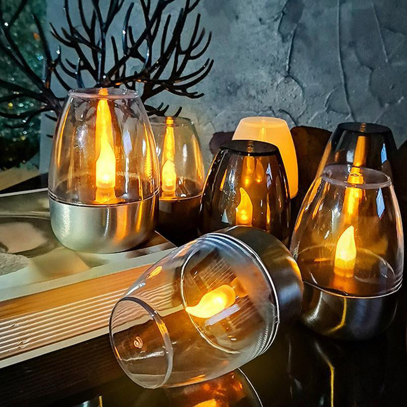🥳2026 HOT SALE🥳💞50K+ SOLD!💥🕯️✨ 51% OFF! Solar Flickering Tea Lights – Realistic flame effect, dusk-to-dawn auto on. IP65 waterproof, lasts 6-8 hours. No wires, no fuss. Perfect for garden evenings. ✅🌙