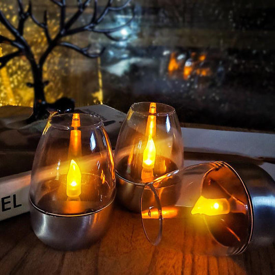 🥳2026 HOT SALE🥳💞50K+ SOLD!💥🕯️✨ 51% OFF! Solar Flickering Tea Lights – Realistic flame effect, dusk-to-dawn auto on. IP65 waterproof, lasts 6-8 hours. No wires, no fuss. Perfect for garden evenings. ✅🌙