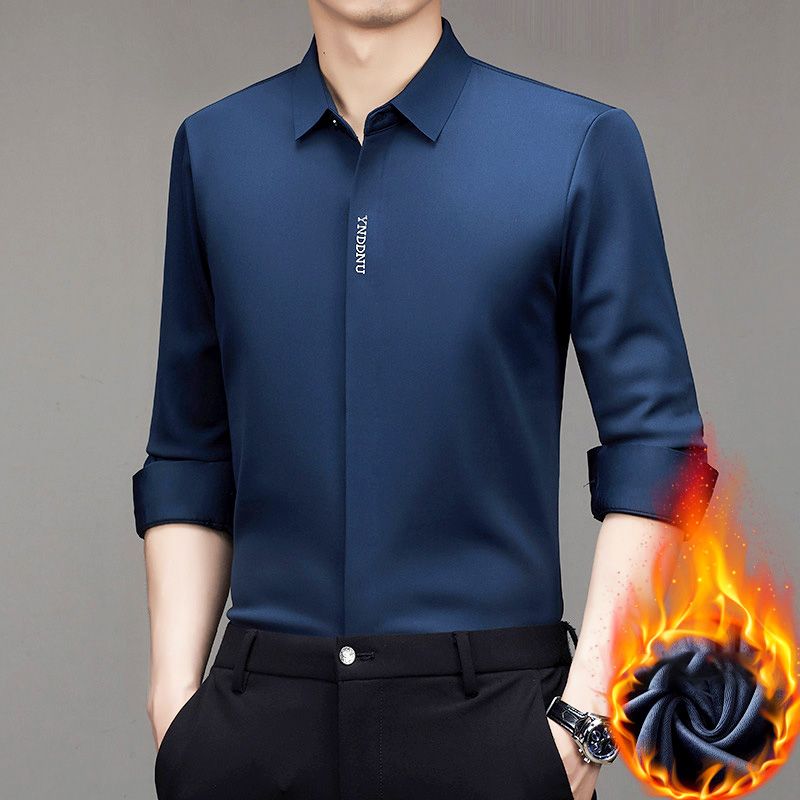 🔥Hot Business Non-iron Velvet Shirt（50% OFF）