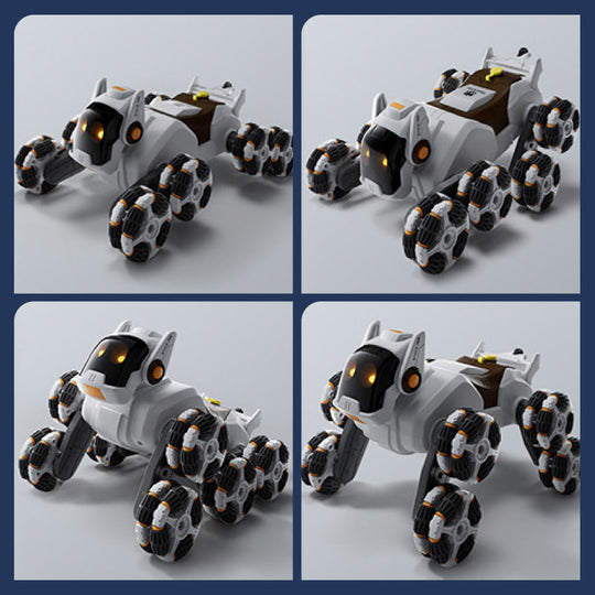 Remote Control Rotating Robot Dog Car Toy