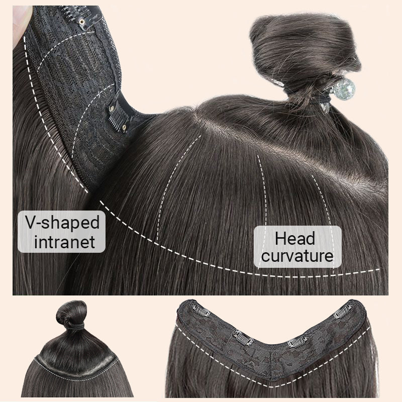 💖This Week's Hot Sales - 50% OFF🤩Women's Gradient Long Wavy Hair Wig, One-Piece with Adjustable Fit