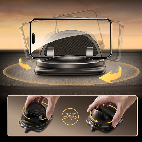 📣Hot-Selling✨360-degree Rotating Alloy Car Mount