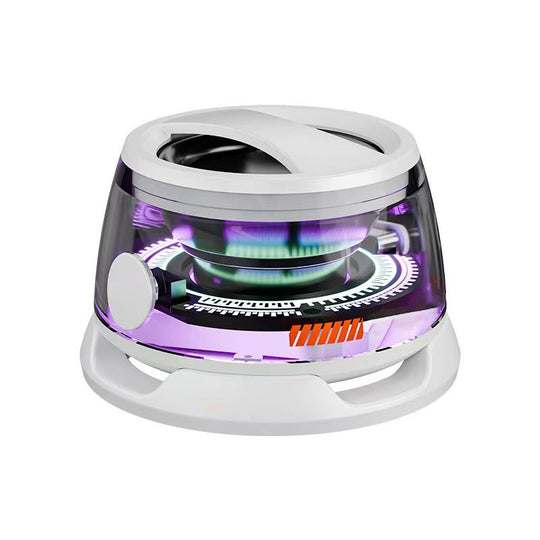 Compact and Magnetic Bluetooth Speaker Set with LED Lights