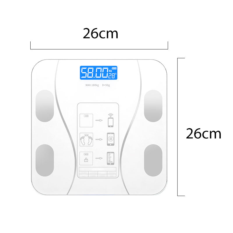 🏅🔥Ultimo giorno di saldi 50% di sconto🔥Peso & Bilancia digitale intelligente per la misurazione del grasso corporeo🏃‍