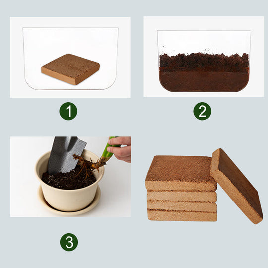 ✅LIMIT TIME 50% OFF 5pcs🌱Natural coco coir floor tiles