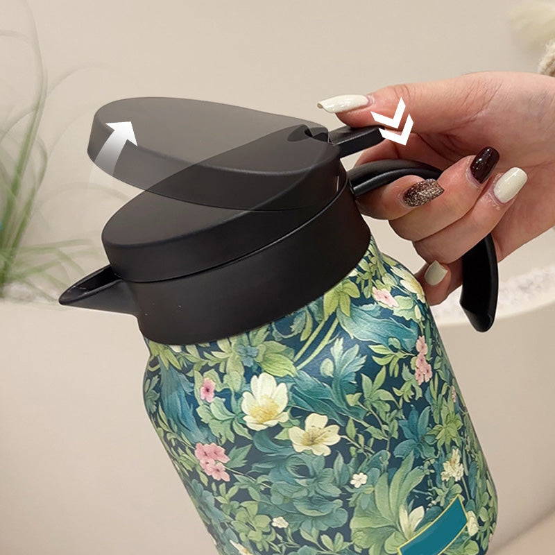 🔥🍵Tetera aislada al vacío de 1000 ml con colador