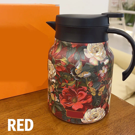 🔥🍵Tetera aislada al vacío de 1000 ml con colador