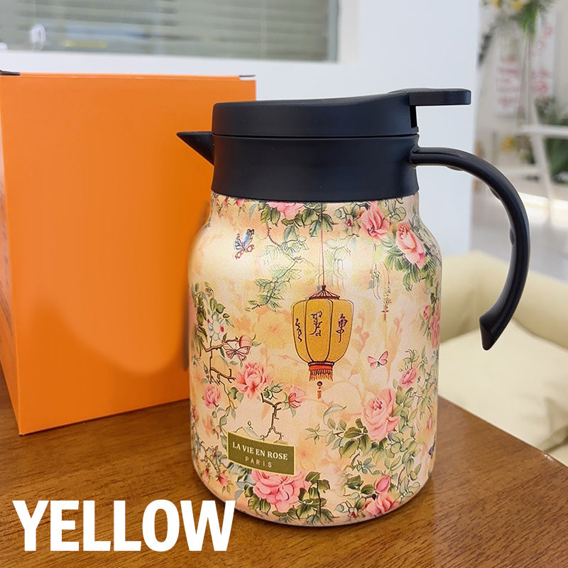 🔥🍵Tetera aislada al vacío de 1000 ml con colador