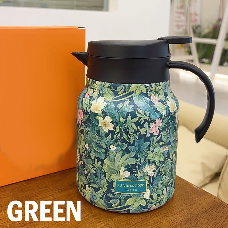 🔥🍵Tetera aislada al vacío de 1000 ml con colador