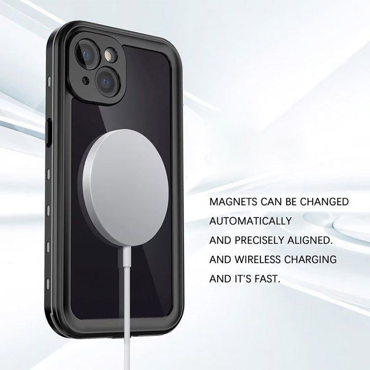 Waterproof Shockproof Magnetic Phone Case