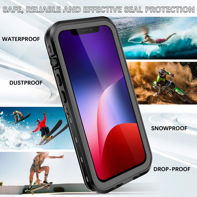 Waterproof Shockproof Magnetic Phone Case