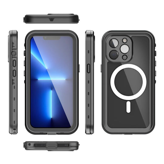 Waterproof Shockproof Magnetic Phone Case