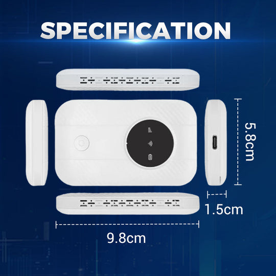 2025 New Products🔥Pocket 4G LTE Mobile Wi-Fi Router