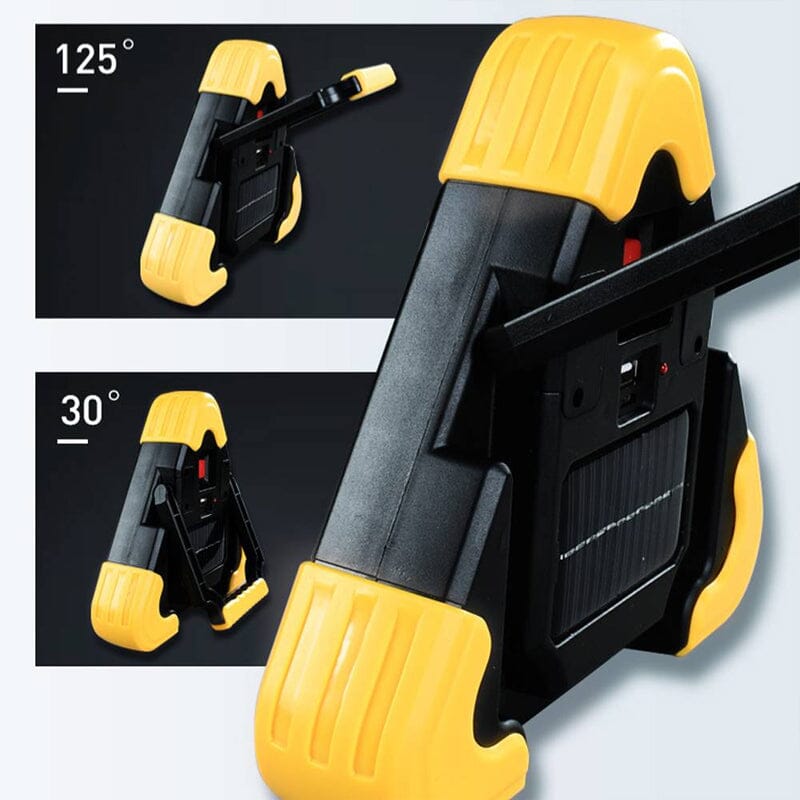 🔥Vuoden 2025 uutuus🔥 3-IN-1 aurinkokennolla toimiva hätäkolmiovaroitusvalo tienvarteen