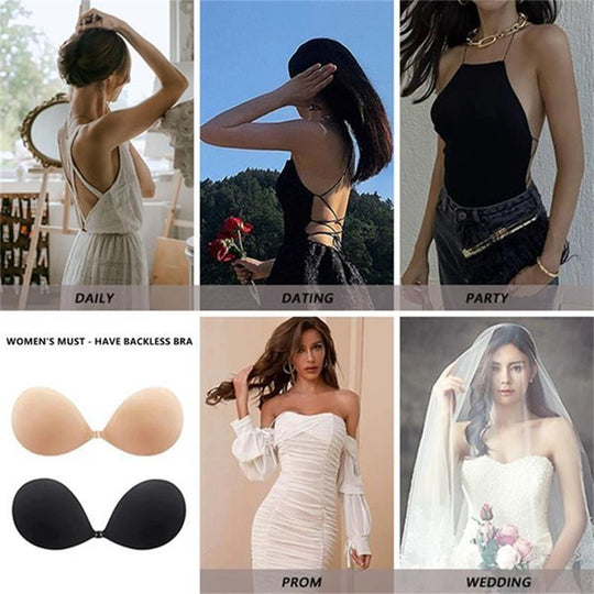 🔥Buy 1 Get 1 Free 💗Adhesive invisible gathering bras