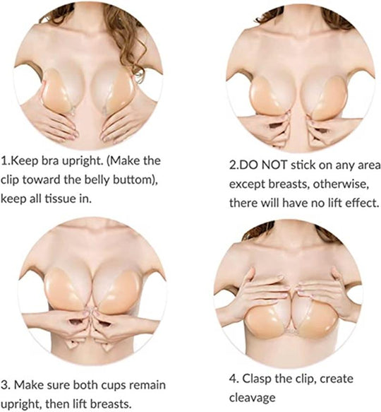 🔥Buy 1 Get 1 Free 💗Adhesive invisible gathering bras