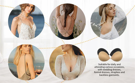 🔥Buy 1 Get 1 Free 💗Adhesive invisible gathering bras