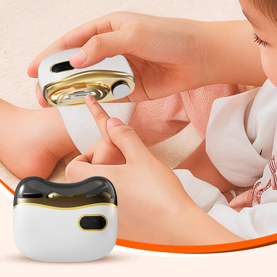 🔥Hot Sale-aanbiedingen👍2-in-1 elektrische nagelknipper en polijstmachine voor volwassenen en kinderen