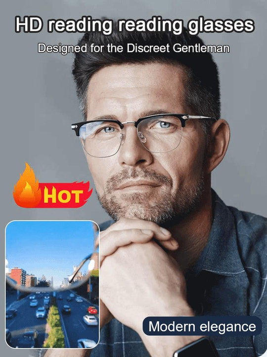 🔥Kuuma alennusmyynti🔥Ultrakevyet, siniset ikänäkölasit (50% POIS)