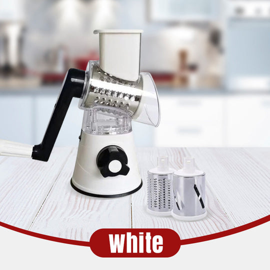 🔥 2025 Kitchen Sale 🔥 Multifunctional Manual Rotary Grater & Chopper 🚀🥕