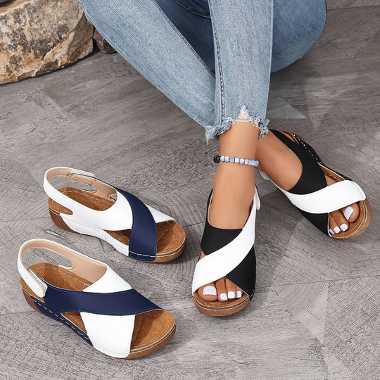🔥 Women's Ultra Comfortable Slope Heel Orthopaedic Sandals