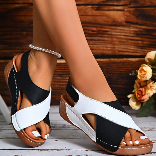 🔥 Women's Ultra Comfortable Slope Heel Orthopaedic Sandals