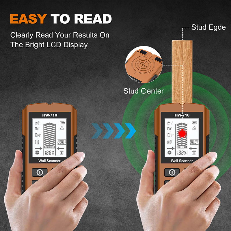 🎉 2025 New Product Offer – 49% OFF! 💯🪛Multifunctional Handheld Metal & Wall Detector