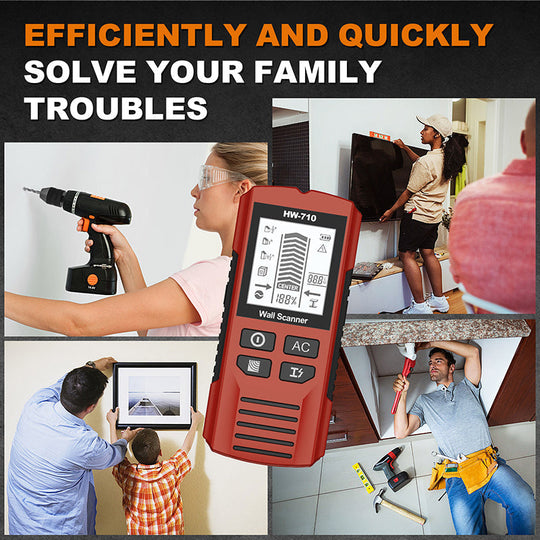 🎉 2025 New Product Offer – 49% OFF! 💯🪛Multifunctional Handheld Metal & Wall Detector
