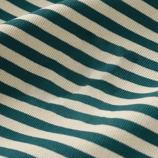 👕Men's Business Casual Striped Breathable Lapel T-Shirt