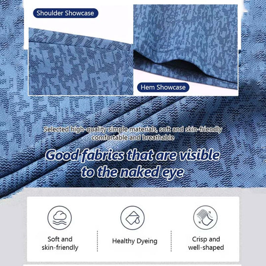 Men's Breathable & Soft Short Sleeve Shirt