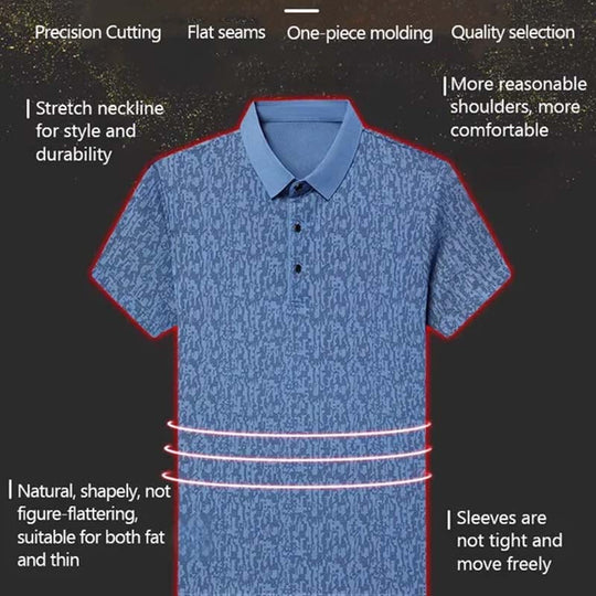 Men's Breathable & Soft Short Sleeve Shirt