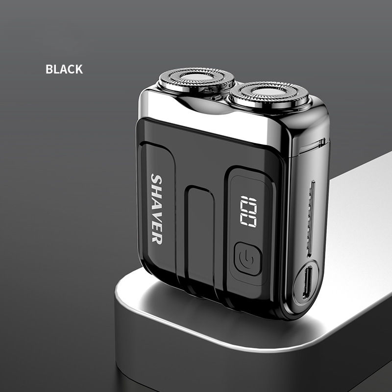 Portable Mini Men's Electric Shaver – Compact & Rechargeable🧳