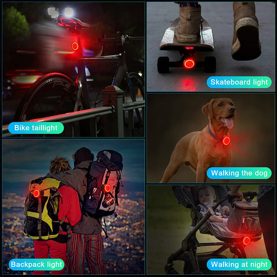 Luz trasera de bicicleta de sensación de frenos inteligentes